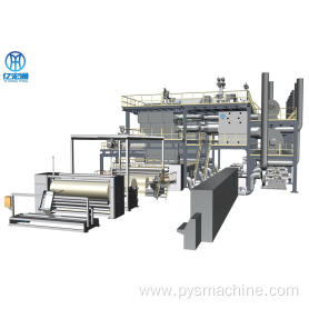 Non-woven fabric slitting and rewinding machine